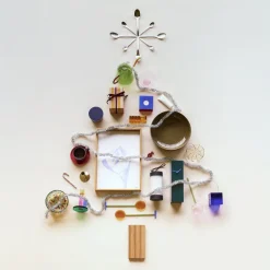 Hübsch Confetti-skål, sæt med 2, glas, Ø 15 & cm