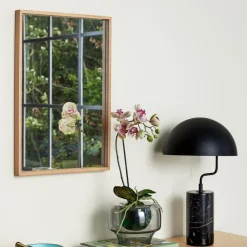 Hübsch Møbel Og Interiør>Dybdespejl, 60 x 40 cm, lys eg