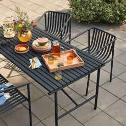 Structures-bakke, egetræsfarvet, 45 x 35 x 5 cm^Hübsch Hot