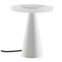 Bax bordlampe med touchdæmper, hvid^Helestra Hot