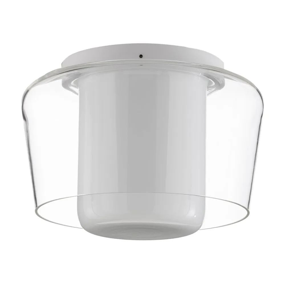 Helestra Loftlamper>Canio loftlampe i glas, klar udvendig