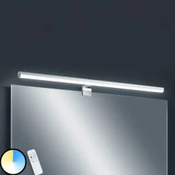 Gaia LED-spejllampe, fjernbetjening 79 cm^Helestra Discount