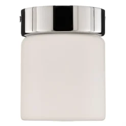 Keto LED-loftlampe, cylinder, krom^Helestra Sale