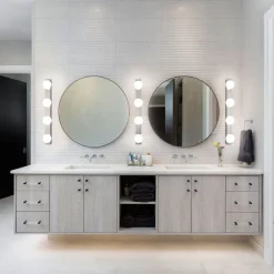 Helestra Væg- Og Spejllamper|Væglamper>Lis LED-spejllampe, 4 lyskilder