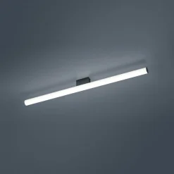 Helestra Loom LED-spejllampe sort, 90 cm