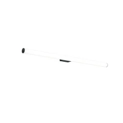 Helestra Loom LED-spejllampe sort, 90 cm