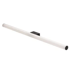 Helestra Loom LED-spejllampe sort, 90 cm