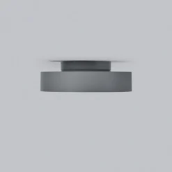 Helestra Say LED udendørs loftlampe grafit Ø23cm