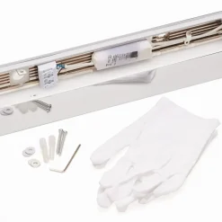 Helestra Theia LED-spejllampe, forkromet, 60 cm