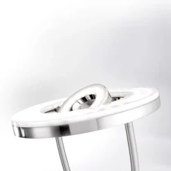 Helia LED-gulvlampe med læselampe, stål^JUST LIGHT. GmbH Online