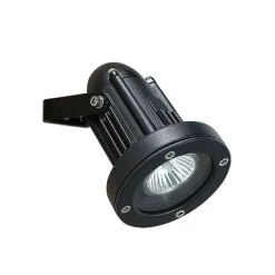 Helio robust drejbar udendørsspot, sort^LEDS-C4 New