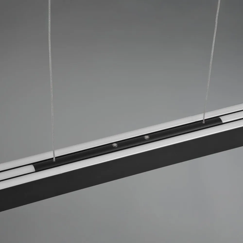 Trio Lighting Pendellamper|Pendellamper>Helios LED-hængelampe, udtrækkelig dim CCT sort