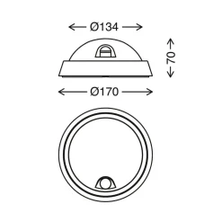Briloner Væglampe Med Sensor|Væglamper><noscript><img width=
