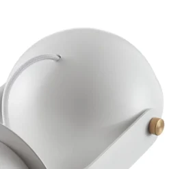 Viokef Hemi LED-væglampe, drejelig skærm, hvid