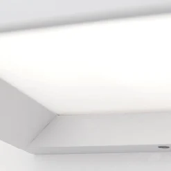 Henry udendørs væglampe, 16 x 16 x 16 cm, hvid^ORION Best