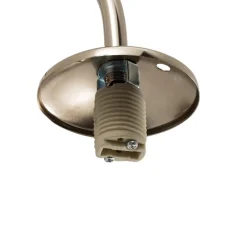 Herman væglampe, guldfarvet, højde 23 cm, glas, jern^Lucea Discount