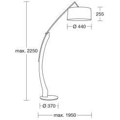 HerzBlut Amos buelampe, stel i olieret eg