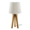 HerzBlut Elli bordlampe, knasteg oliebeh./creme