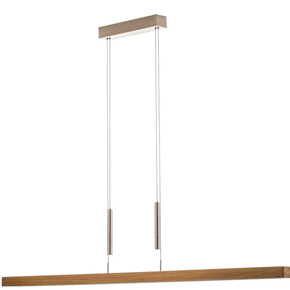 HerzBlut Leonora hængelampe Up&Down, 160 cm, natur