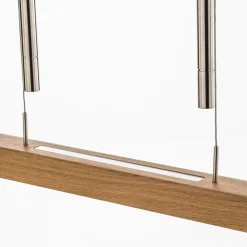 HerzBlut Leonora hængelampe Up&Down, 160 cm, natur