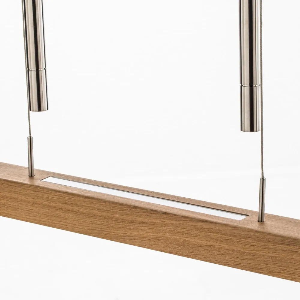 HerzBlut Leonora hængelampe Up&Down, 160 cm, natur