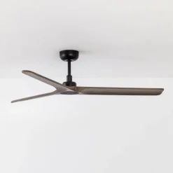 FARO BARCELONA Loftventilatorer>Heywood M loftventilator DC, sort/mørkt træ