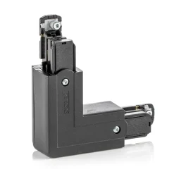 GLOBAL Skinnesystem>Hjørnetilslutning Noa beskyttelsesleder udv. sort