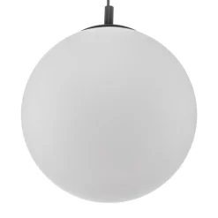 Hængelampe 562, mat glas, kappe/baldakin sort^ALDEX Clearance