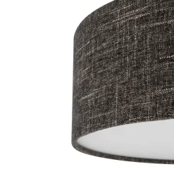 Hængelampe Amarela L, sort melange, tekstil, E27^Nowodvorski Lighting Discount