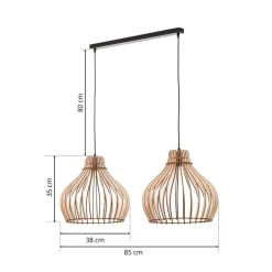 Hængelampe Barrel med 2 lyskilder^TEMAR LIGHTING Best