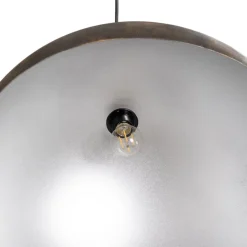 Hængelampe Berceste, Ø 60 cm, gammel messing, metal^Opviq Online