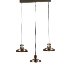 Opviq Hængelampe Berceste 9263, 3 lyskilder, antik messingfarvet, E27