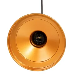 Opviq Hængelampe Berceste, guldfarvet, metal, Ø 22 cm, E27