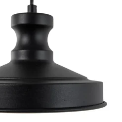 Hængelampe Berceste, sort, metal, Ø 22 cm, E27^Opviq Sale