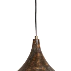 Opviq Hængelampe Bitlislim, antikbrun, Ø 41 cm, metal, E27