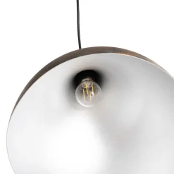 Opviq Hængelampe Bitlislim, antikbrun, Ø 41 cm, metal, E27