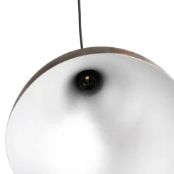 Opviq Hængelampe Bitlislim, antikbrun, Ø 41 cm, metal, E27