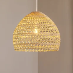 Hængelampe BOHO, Ø 60 cm, naturbrun, rattan, E27^Nowodvorski Lighting Clearance
