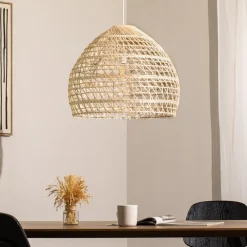 Hængelampe BOHO, Ø 60 cm, naturbrun, rattan, E27^Nowodvorski Lighting Clearance