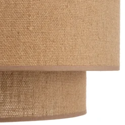 Hængelampe Boho jute naturbrun Ø45cm 1 lyskilde^Duolla Online