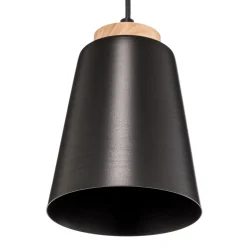 EMIBIG LIGHTING Hængelampe Bolero 1, 1 lyskilde, sort
