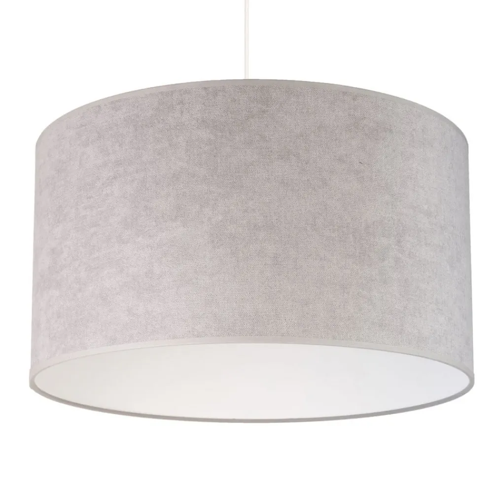 Duolla Hængelampe Bristol, vævet mønster, grå