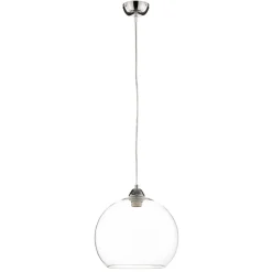 Hængelampe Colour, glasskærm transparent^SOLLUX LIGHTING Discount