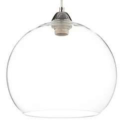 Hængelampe Colour, glasskærm transparent^SOLLUX LIGHTING Discount