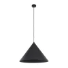 TK Lighting Gang|Pendellamper>Hængelampe Cono, 1 lyskilde, Ø 50 cm, sort, E27