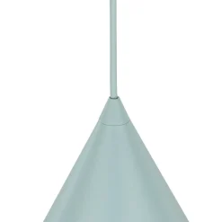 TK Lighting Hængelampe Cono, 1 lyskilde, Ø 25 cm, mint, E27