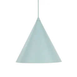 TK Lighting Hængelampe Cono, 1 lyskilde, Ø 25 cm, mint, E27