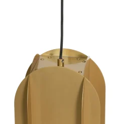 Hængelampe Corner, guldfarvet, højde 35 cm, metal, E27^Opviq Hot