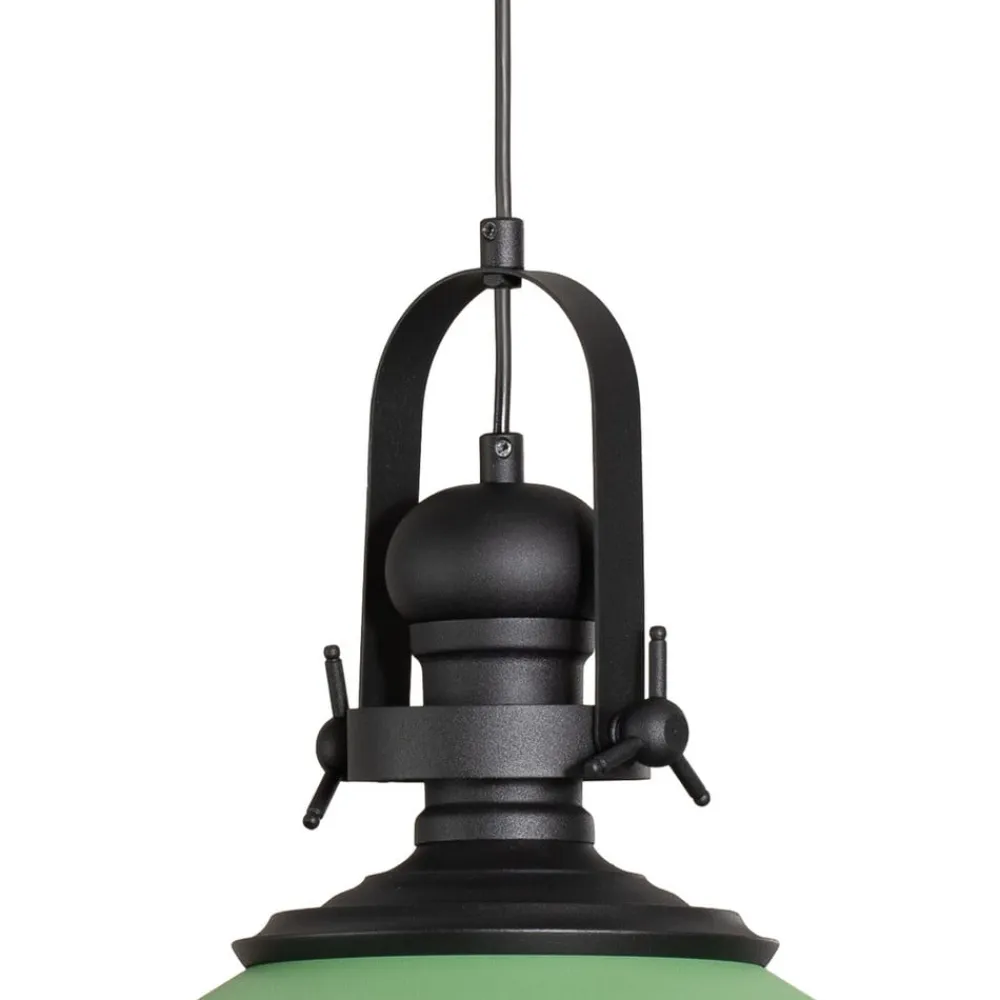 Opviq Hængelampe Craft, grøn, metal, Ø 41 cm, E27