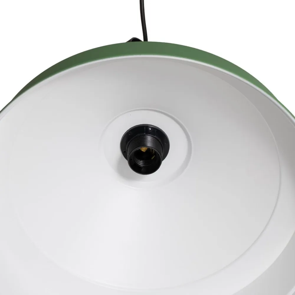 Opviq Hængelampe Craft, grøn, metal, Ø 41 cm, E27